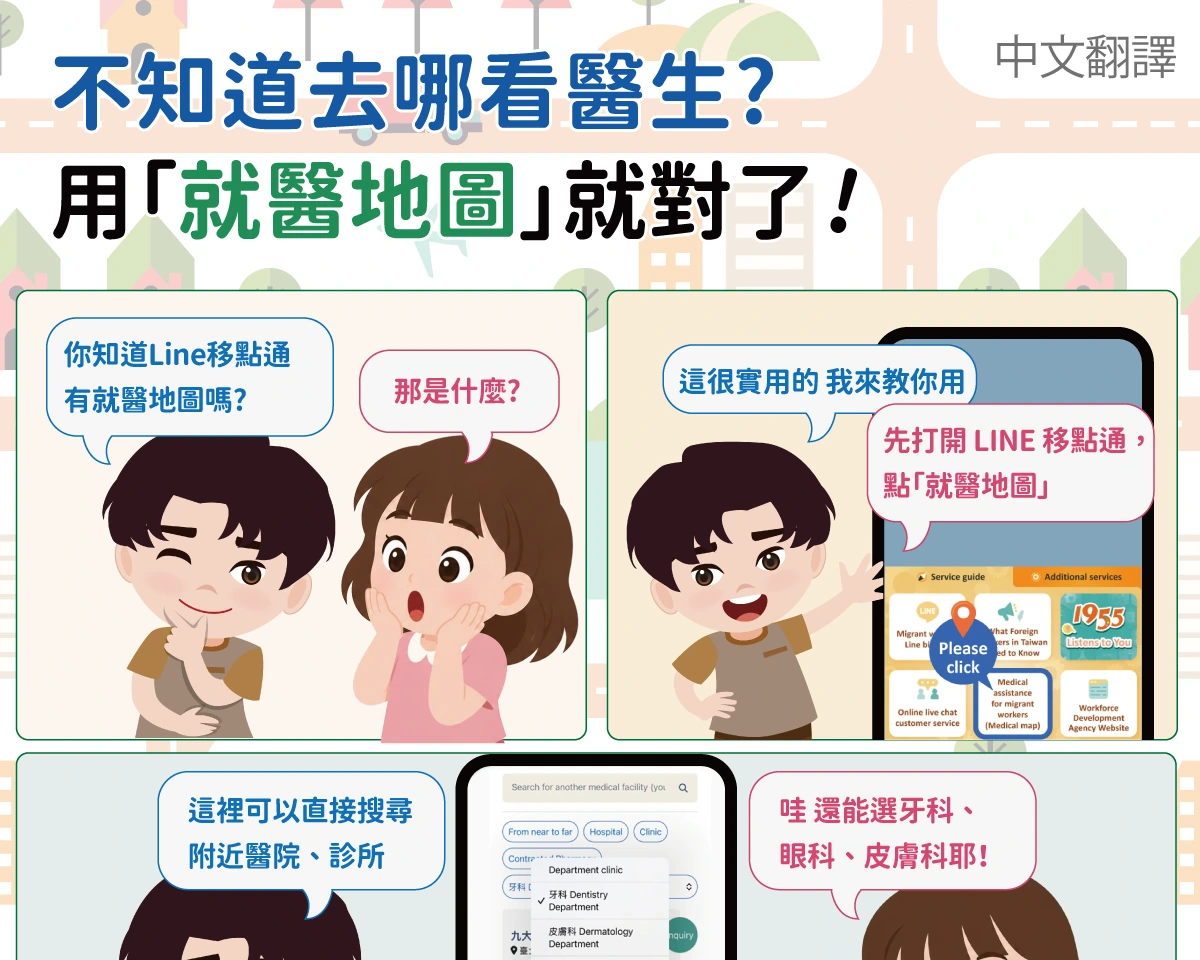 1150622 不知道去哪看醫生？用「就醫地圖」就對了